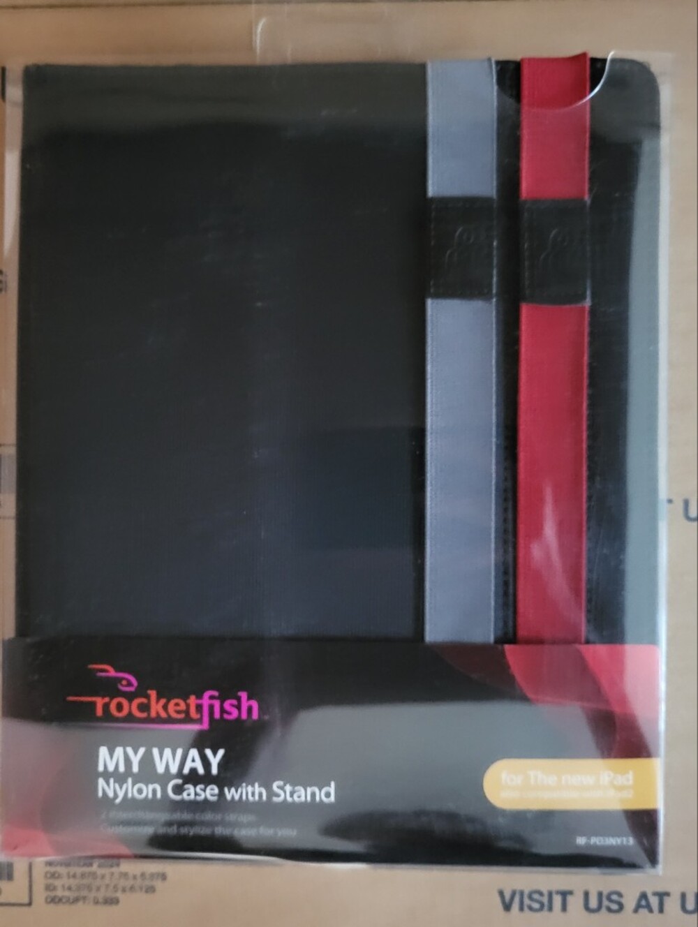 NEW Rocketfish My Way Nylon Case with Stand